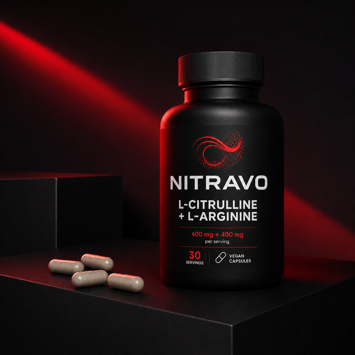 NITRAVO L-Citrulline & L-Arginine Stack — lifestyle image