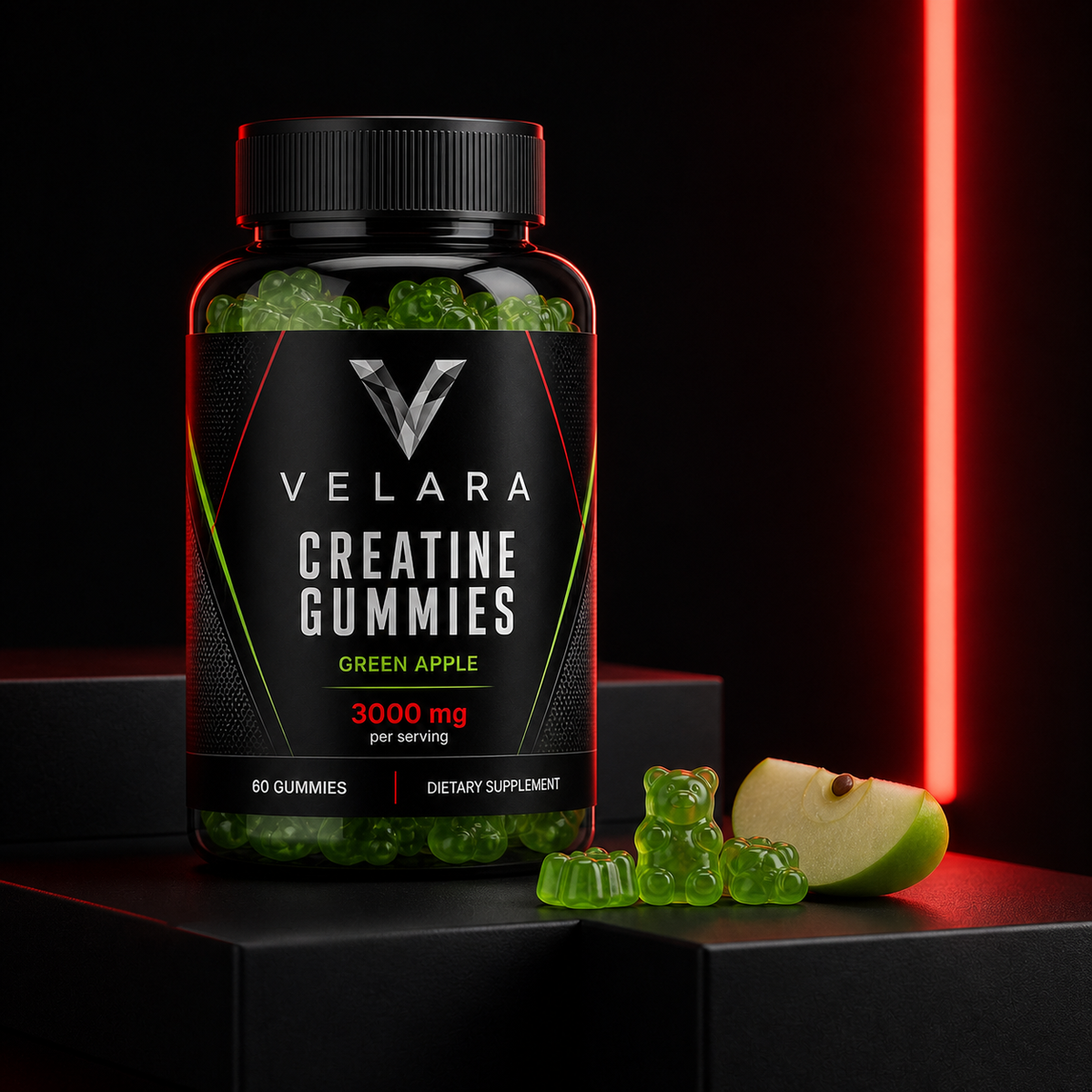 VELARA Creatine Gummies — lifestyle image