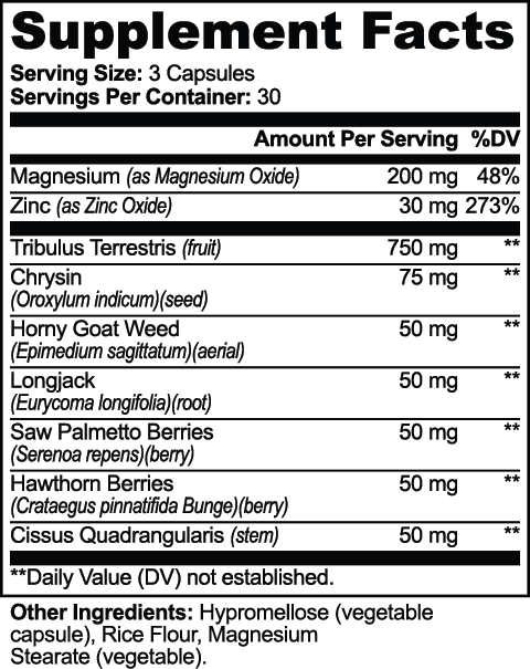 Alpha Energy — Supplement Facts