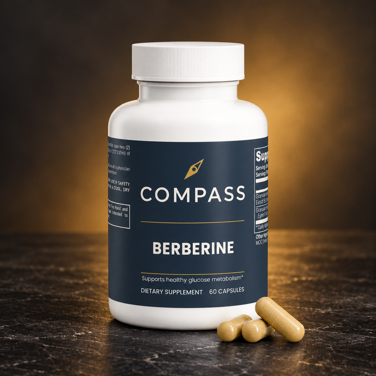 Berberine Hcl Supplement Capsules
