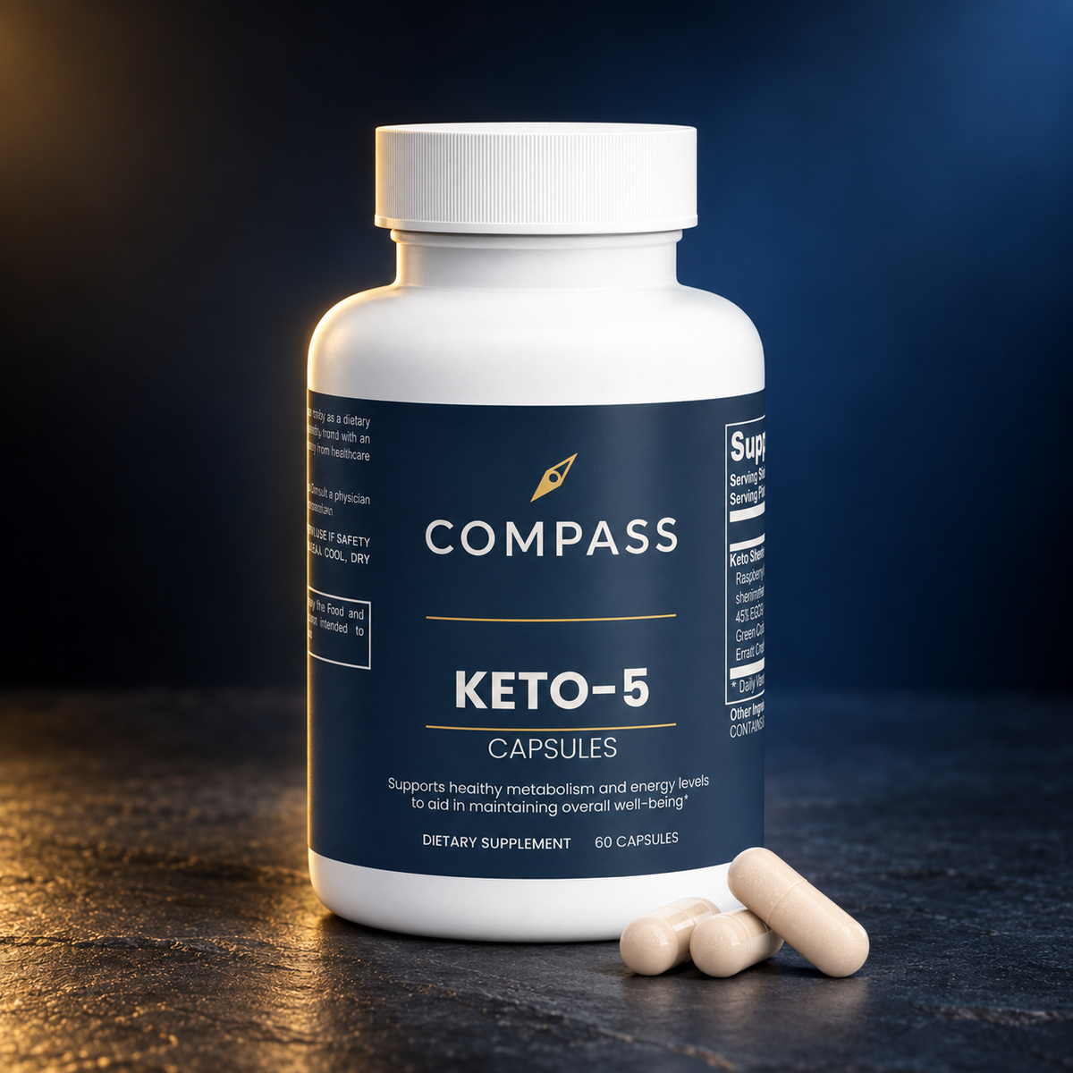 Keto 5 Supplement Capsules